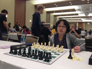 Maggie at the Chicago Open